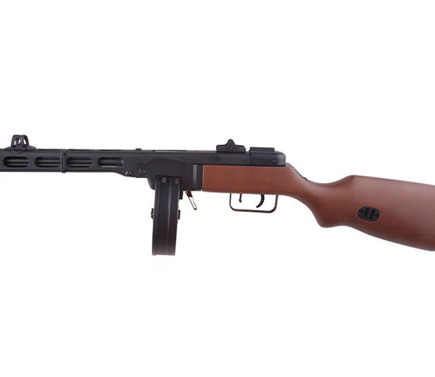 PPSH submachinegun replica - real wood