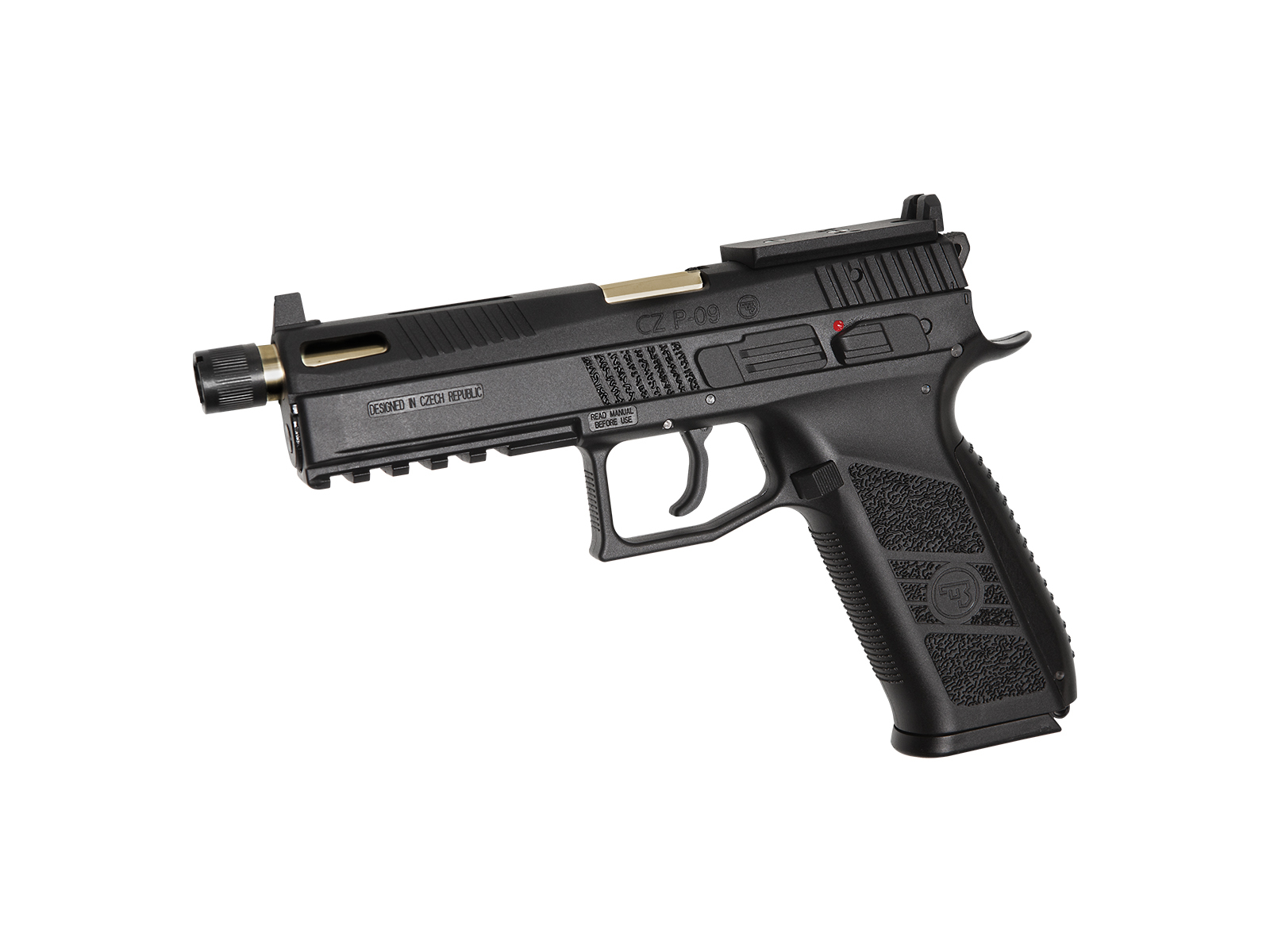 CZ P-09 Optic Ready incl. case , blowback, CO2