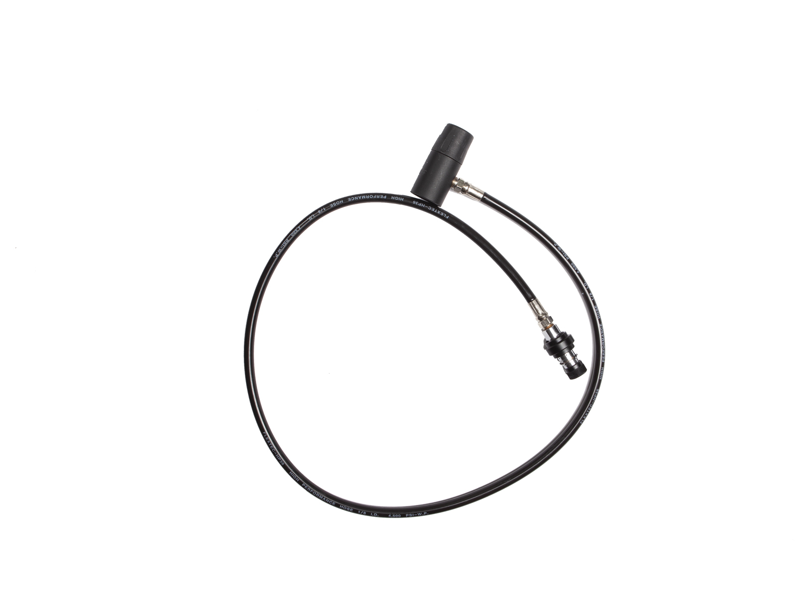 ASG HPA Remote Line Hose 4500 PSI, US QD Foster (NTP) - Black