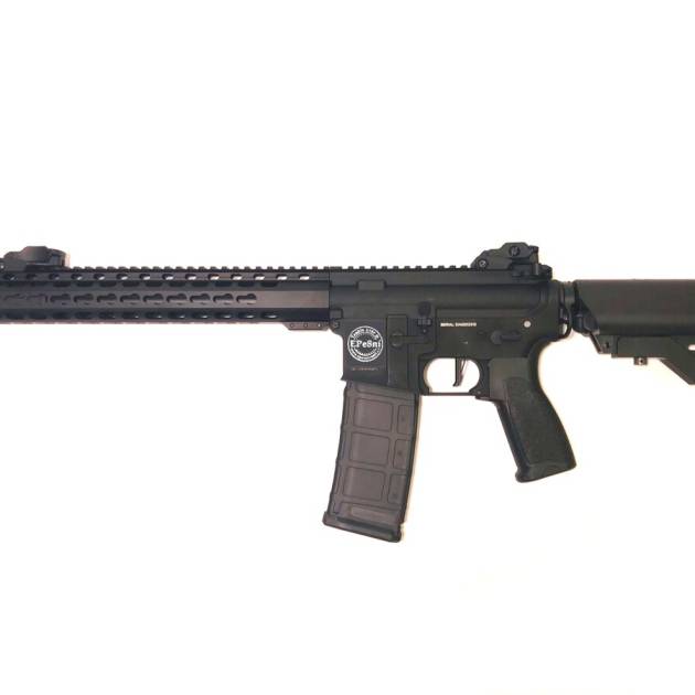 EPeS AR15 DMR KeyMod Silentops - SERGEANT - Black