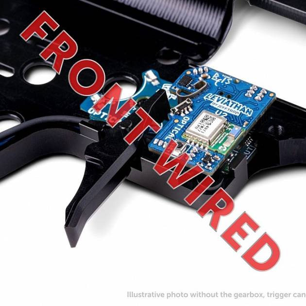 Leviathan - V2 Optical to front  plus  Flat CNC trigger black