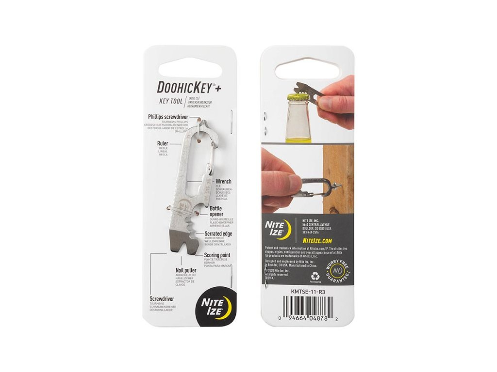 DOOHICKEY(R) plus KEY TOOL, silver