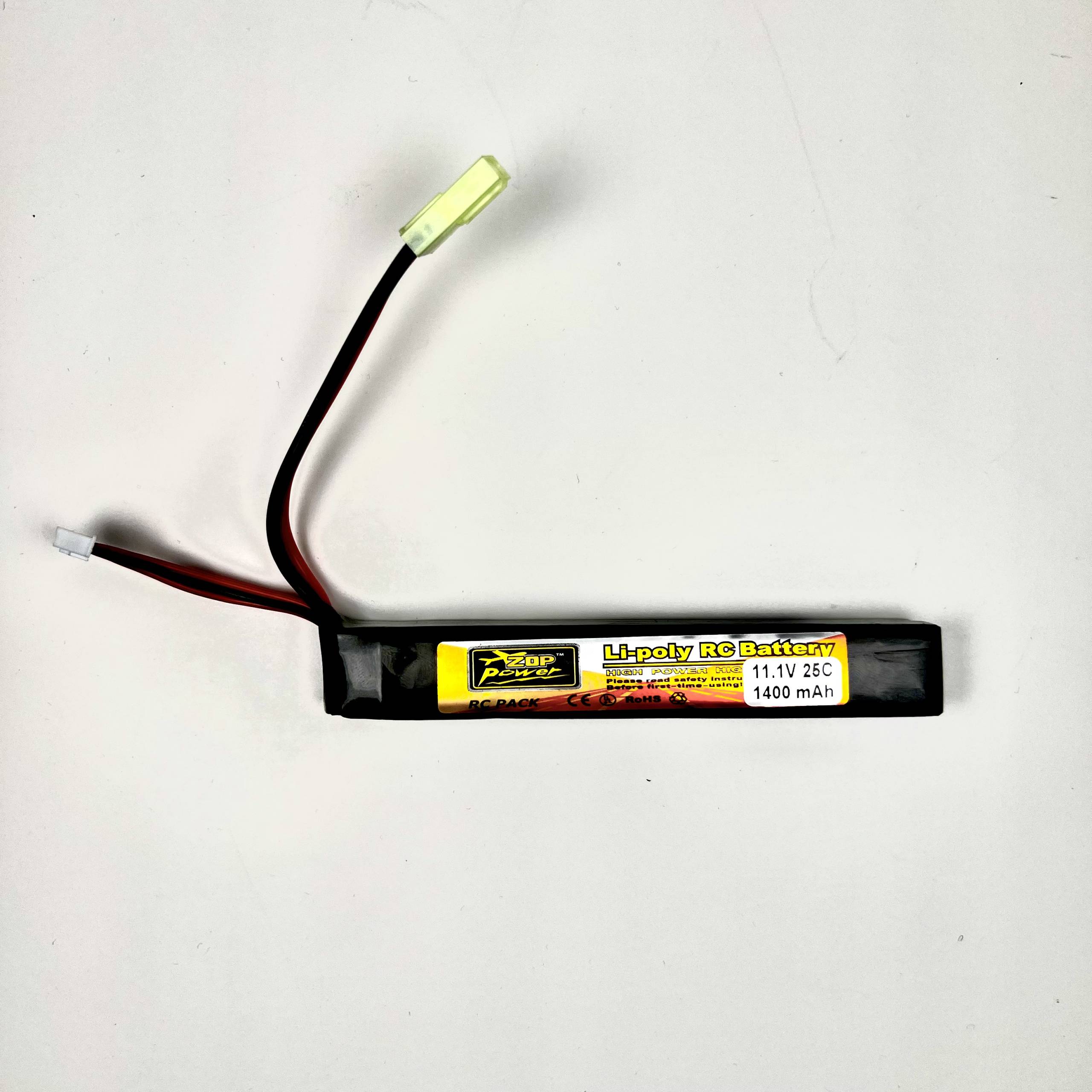LiPol battery XCell 7,4V 1300mAh, 20C Stick (long) bope
