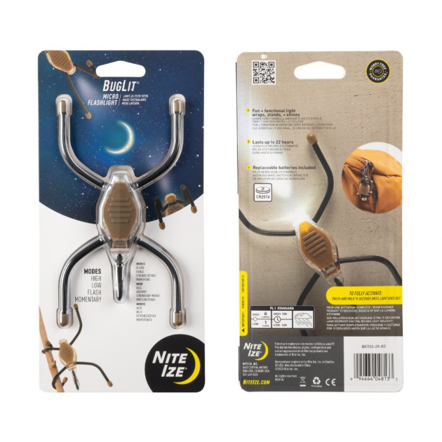 Microlight Nite Ize Buglit(R) - Coyote Black