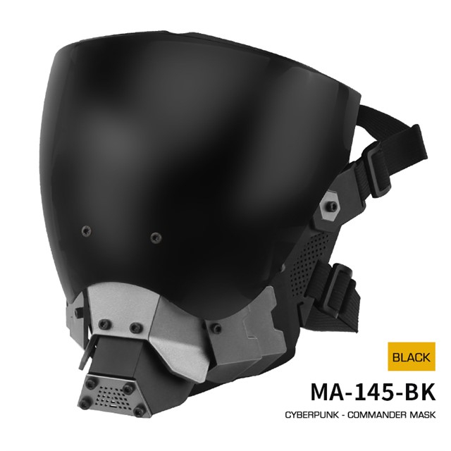 WST CYBERPUNK COMMANDER Protective Mask – Black