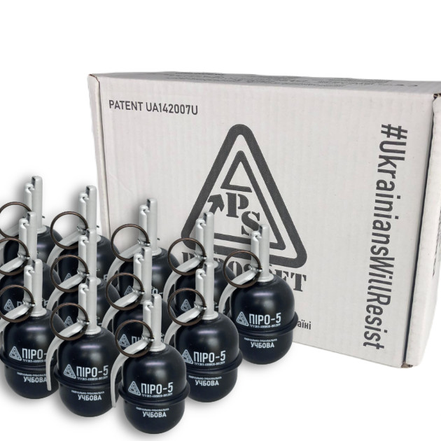 12x Airsoft hand grenade Pyro-5P