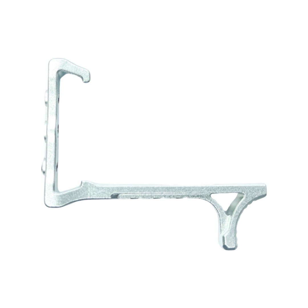 CNC aluminum FUKU-2 Reaper Charging Handle for AAP-01 - Silver