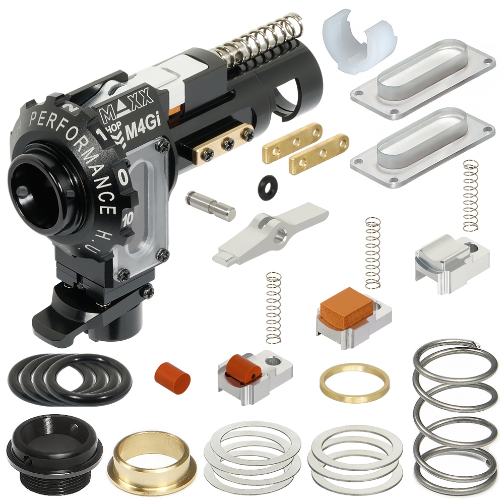 MAXX CNC Aluminum Hop-up Chamber M4Gi (ICS M4/16) - Black