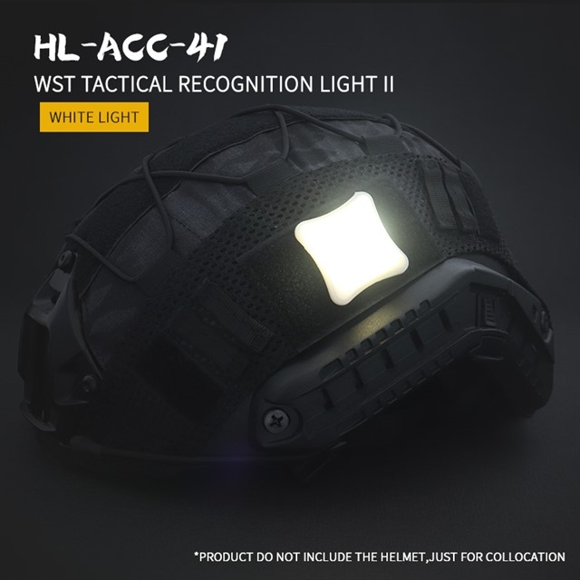 WST Tactical Signal Light II, 4 × 4 cm - White