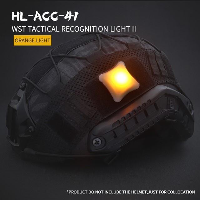 WST Tactical Signal Light II, 4 × 4 cm - Orange