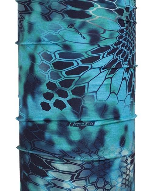 KRYPTEK Hoo-Rag Multifunctional Neck Gaiter, One Size - Kryptek Pontus