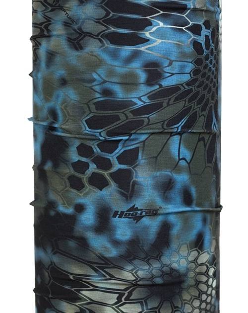 KRYPTEK Hoo-Rag Multifunctional Neck Gaiter, One Size - Kryptek Neptune