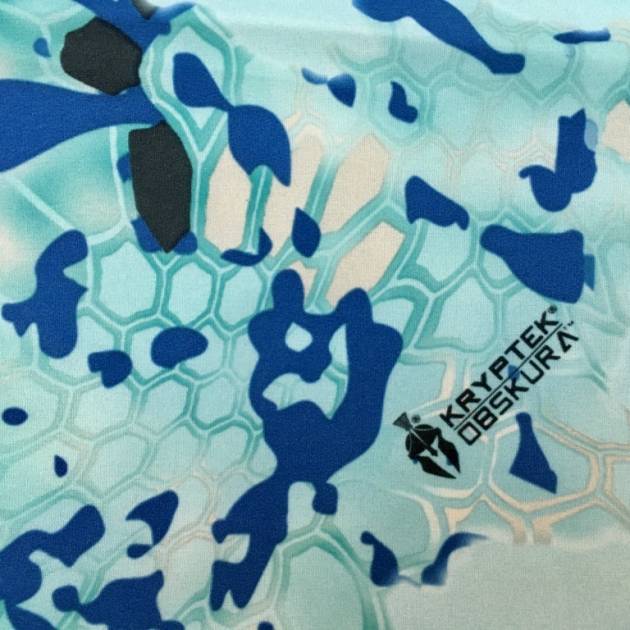 KRYPTEK multifunkční nákrčník Hoo-Rag, One Size - Kryptek Obskura Glacier