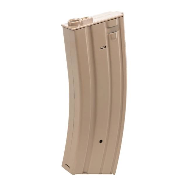 SA STANAG M4 / AR15 Real-Cap Magazine, 30 BBs (Metal) - Tan