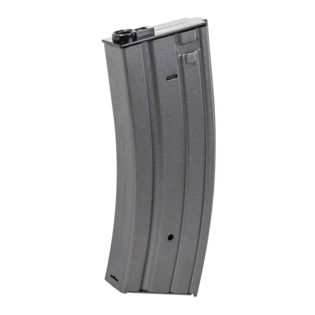 SA STANAG M4 / AR15 Real-Cap Magazine, 30 BBs (Metal) - Grey