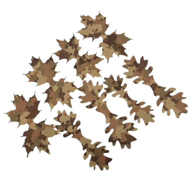 KMCS Tie Leafs - Brown