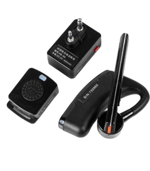 Novritsch Wireless Headset, PTT Kenwood 2-pin - Black