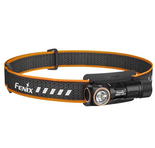 FENIX HM23 V2.0 Headlamp, 300 lm - Black