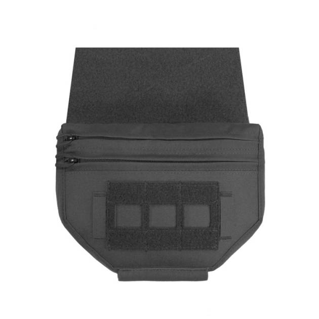 WAS DROP DOWN UTILITY Laser-Cut Pouch - Black