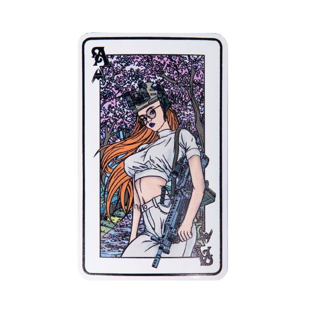 ANAREUS Lethal Beauties Patch (ACE) – White