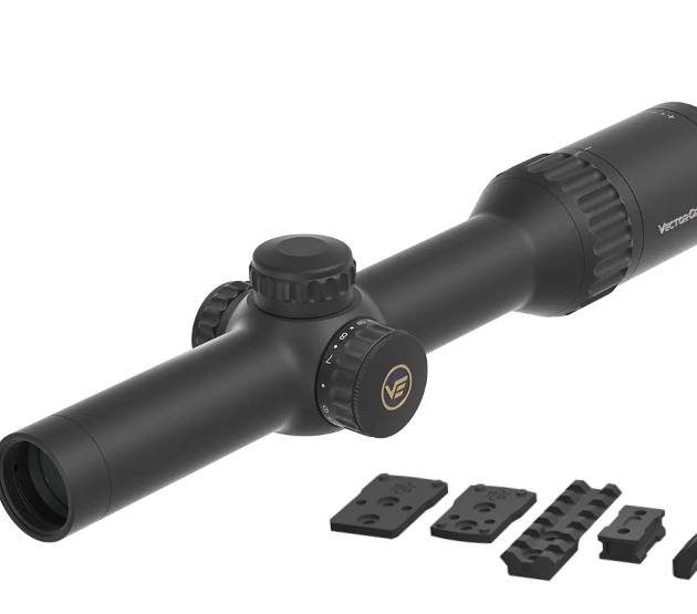 VO LPVO Riflescope CONTINENTAL X8 1–8×24 ED Fiber SFP with X-ACCU Mount – Black