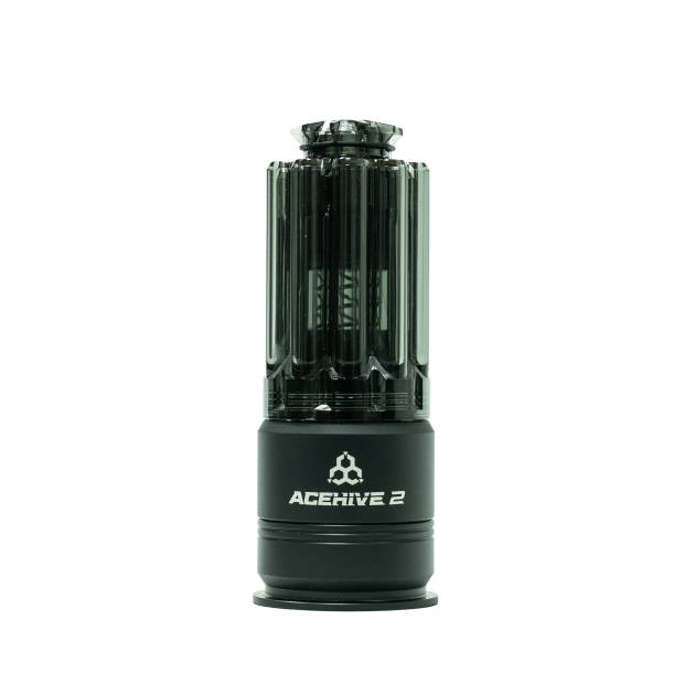 AceTech AceHive 2 40mm Gas Grenade, 80 BBs – Black