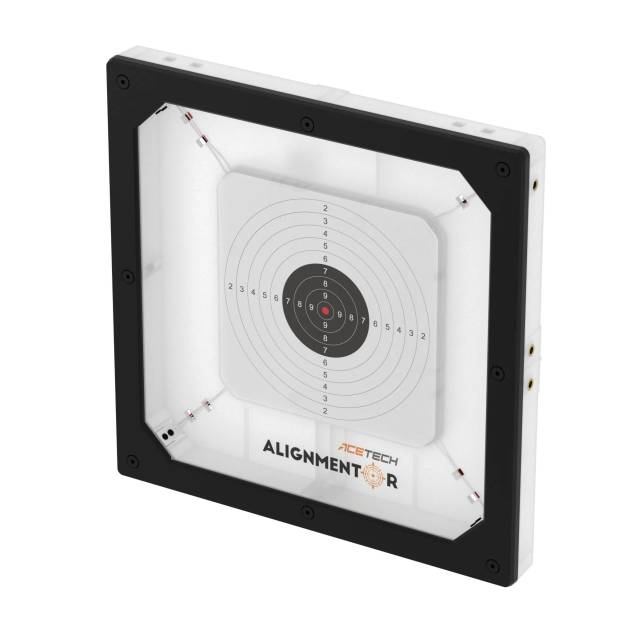 AceTech ALIGNMENTOR Electronic Smart Airsoft Target (26 × 21 cm)