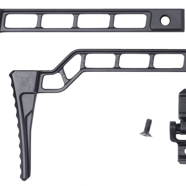 Delta Armory STRIBOG MINIMALIST Folding RIS Stock (2 Pcs) – Black