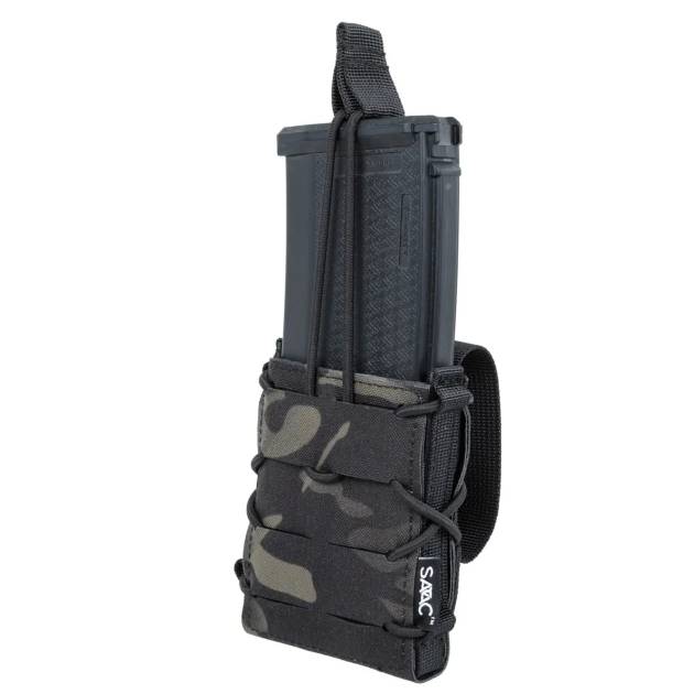 SATAC Open MOLLE Pouch for M4 / AK Magazine - MC Black