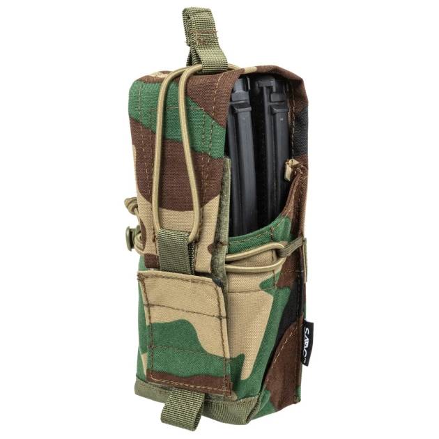 SATAC Universal MOLLE Pouch for 2 Rifle Magazines - Woodland
