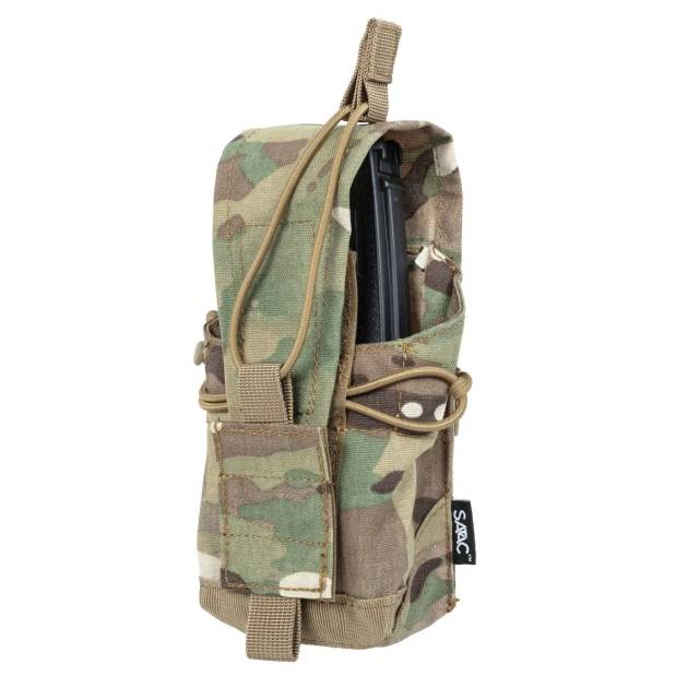 SATAC Universal MOLLE Pouch for 2 Rifle Magazines - MC