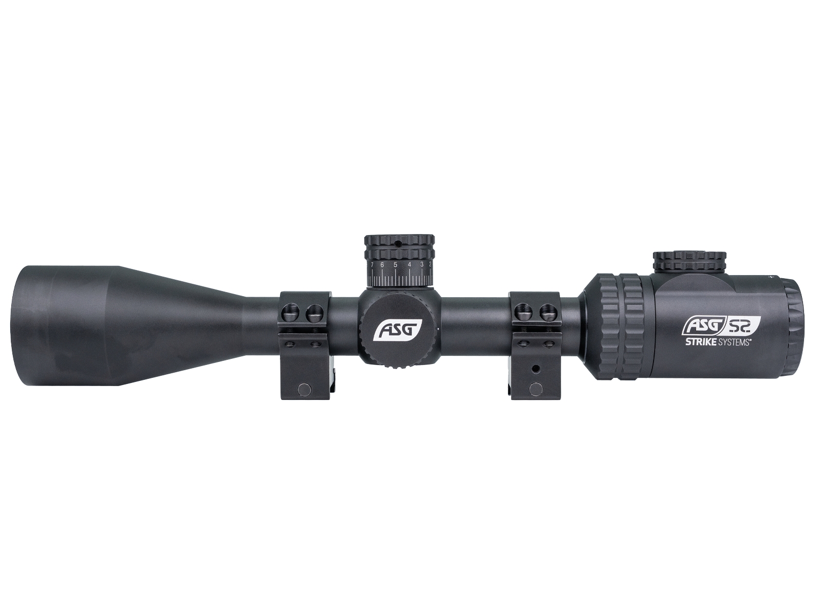 STRIKE HMTS-01 Riflescope 3-12x44 with Mount (30 mm) - Black