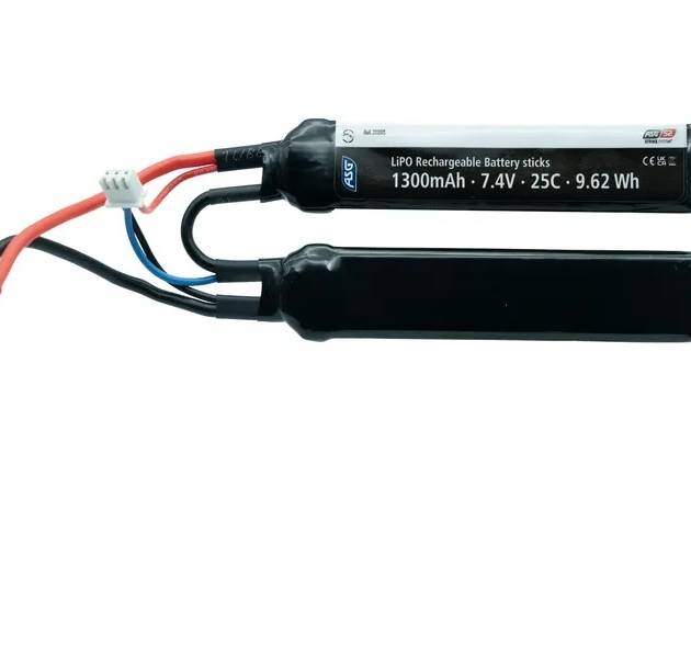STRIKE Li-Pol Battery 7.4V 1300mAh, 25C, T-Dean - Nunchuk