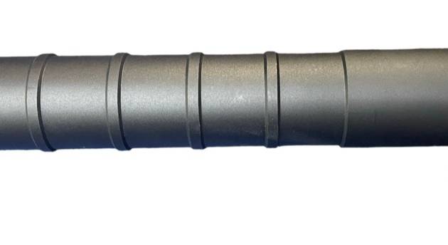 Lambda Defence SR2M CNC Aluminum Suppressor, Segmented (14mm CCW) - Black
