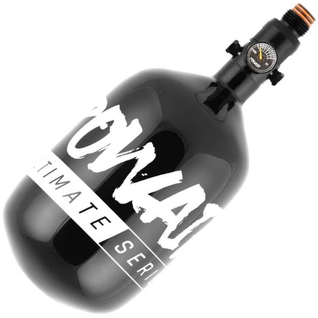 PowAir HPA Tank ULTIMATE Series 68ci / 1,1 l (4500 PSI) – Black