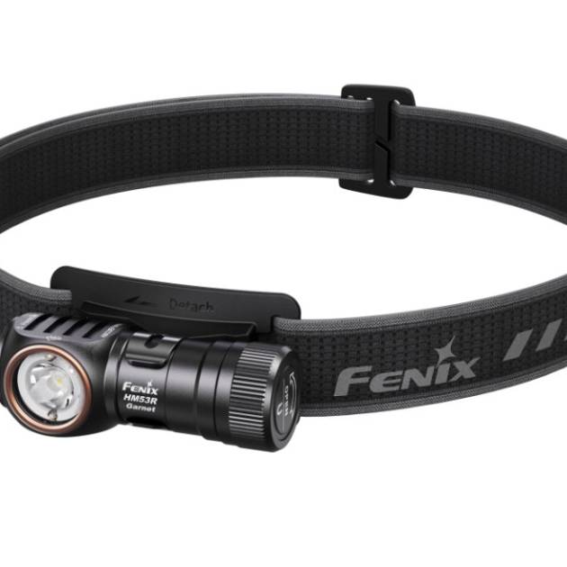 FENIX HM53R Garnet Rechargeable Headlamp – Black