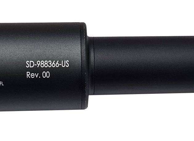 Lambda Defence GHM9 GBB Large Suppressor - Black