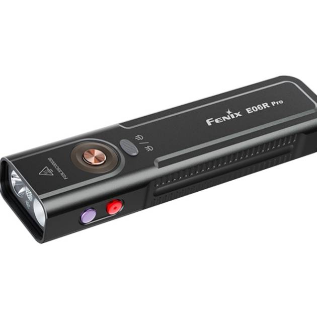 FENIX E06R PRO Rechargeable EDC Flashlight 1600 LM (EU) – Black