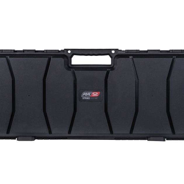 STRIKE Rifle Transport Case, 88 × 35 × 11 cm (Wave) – Black